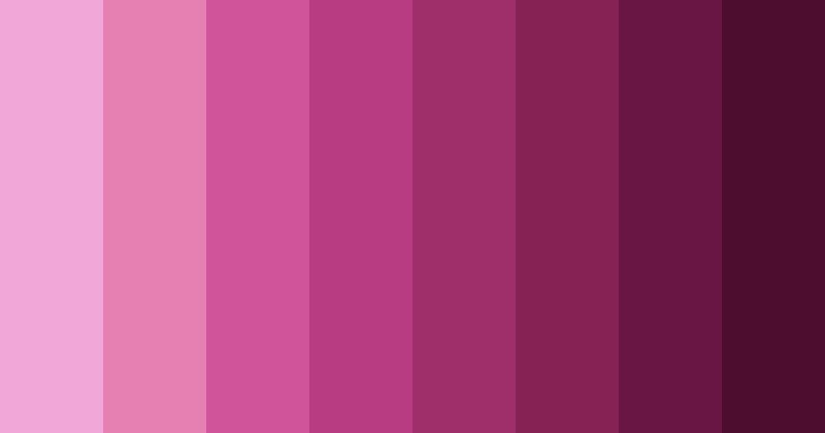 Download deep magenta color palette PNG image (landscape)