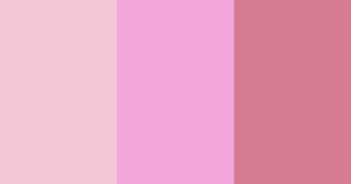 Download pink dream color palette PNG image (landscape)