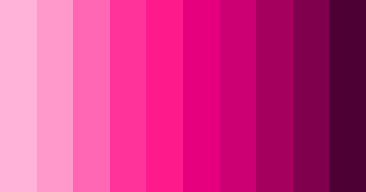 Download pink reverie color palette PNG image (landscape)
