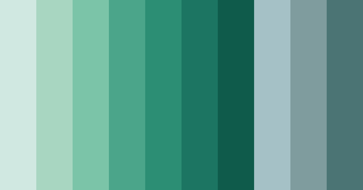 Download emerald serpent color palette PNG image (landscape)