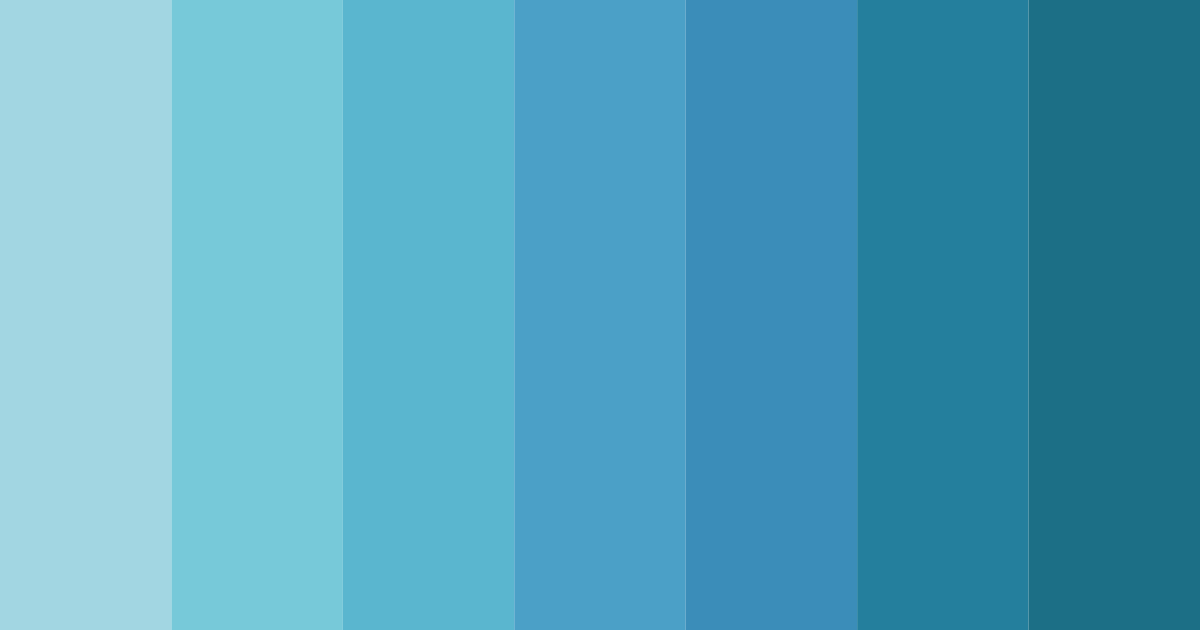 Download endless tiffany dreams color palette PNG image (landscape)