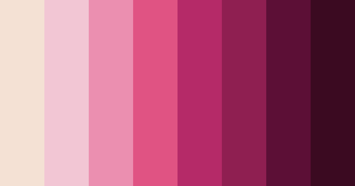 Download chic elegance color palette PNG image (landscape)