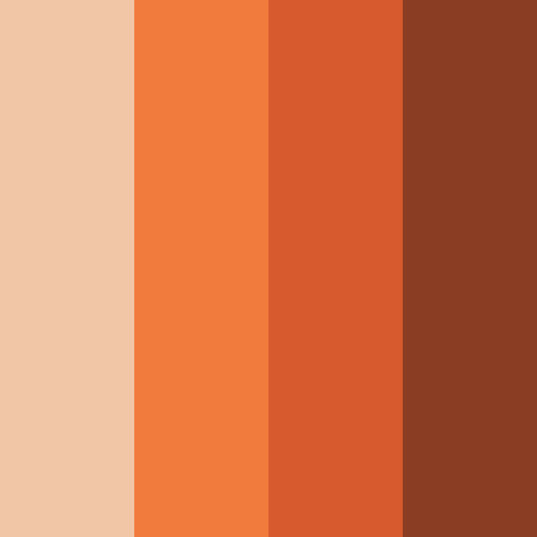 Download twilight ember color palette PNG image (square)