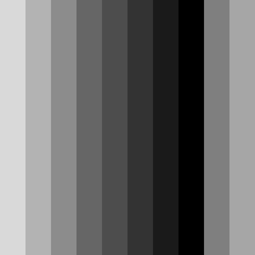 Download shades of shadows color palette PNG image (square)