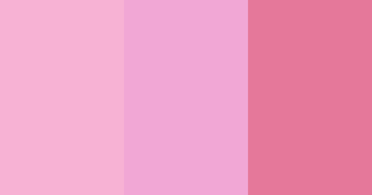 Download pink dreams color palette PNG image (landscape)