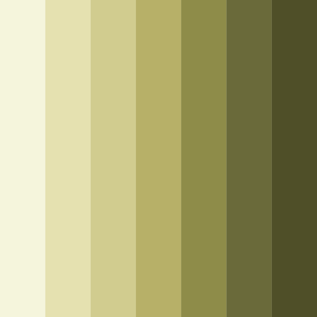 Download shades of beige color palette PNG image (square)