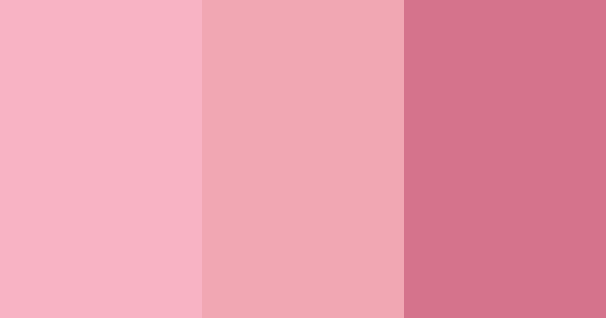 Download pink mint color palette PNG image (landscape)