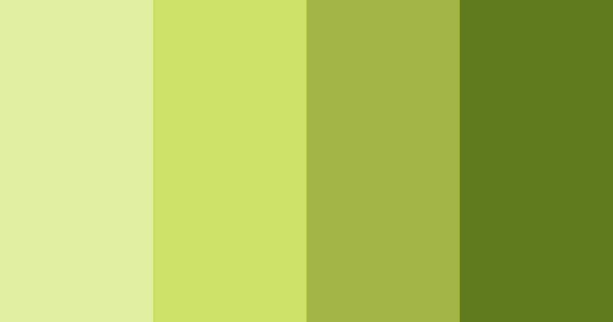 Download lush meadow harmony color palette PNG image (landscape)