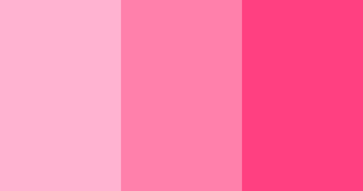 Download bright pink color palette PNG image (landscape)