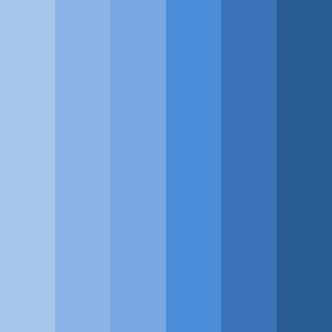 Download light baby blue color palette PNG image (square)