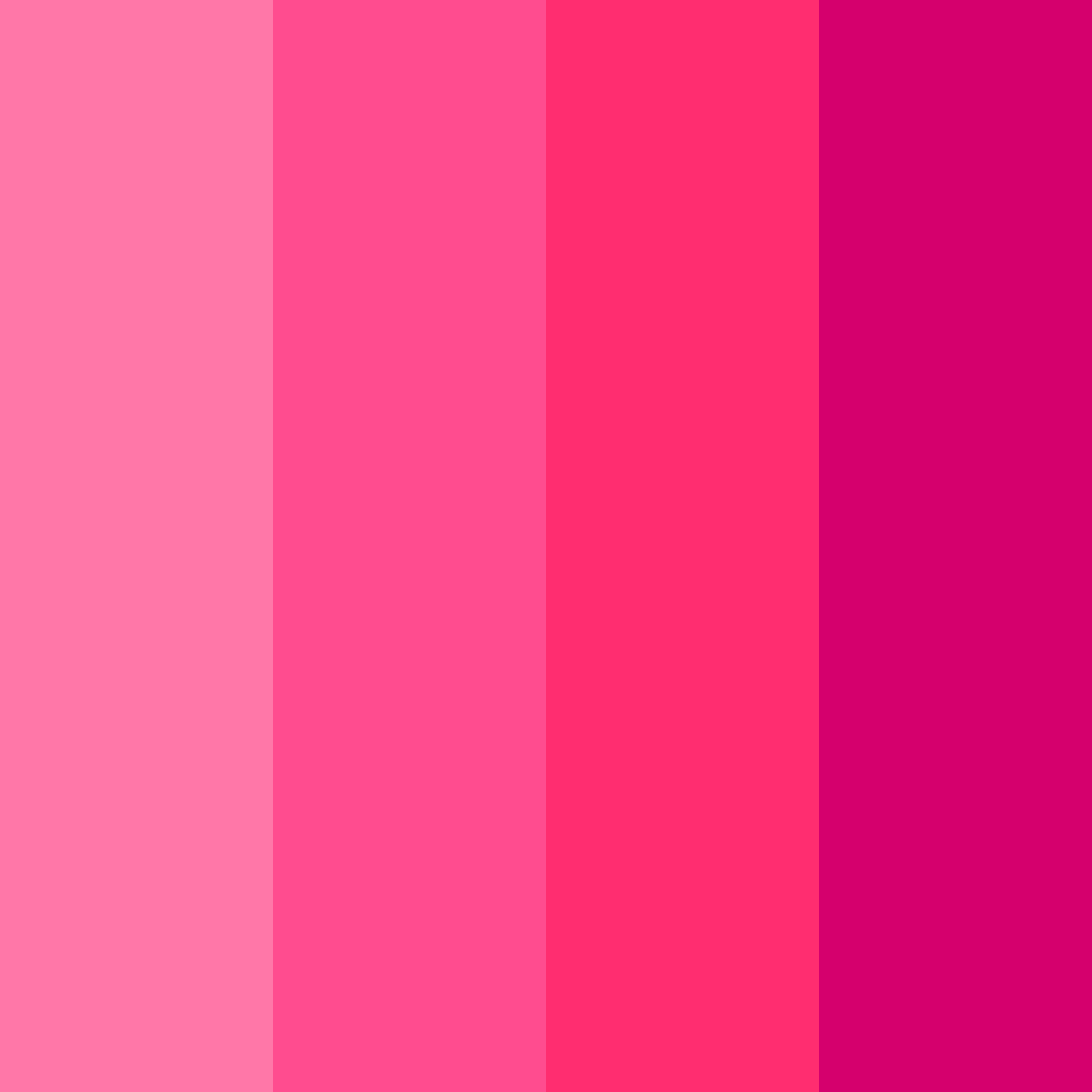 Download bright hot pink color palette PNG image (square)