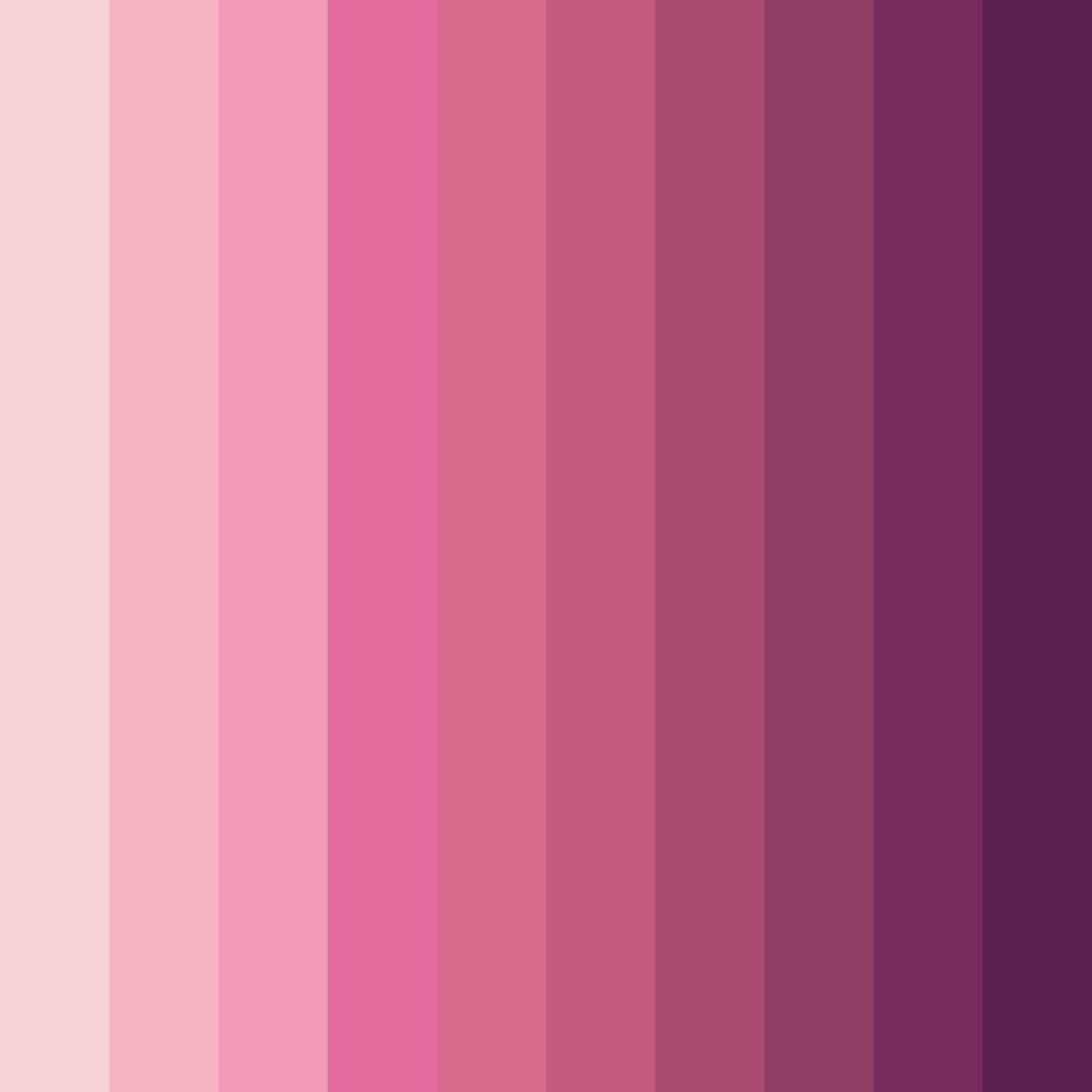 Download blush reverie color palette PNG image (square)