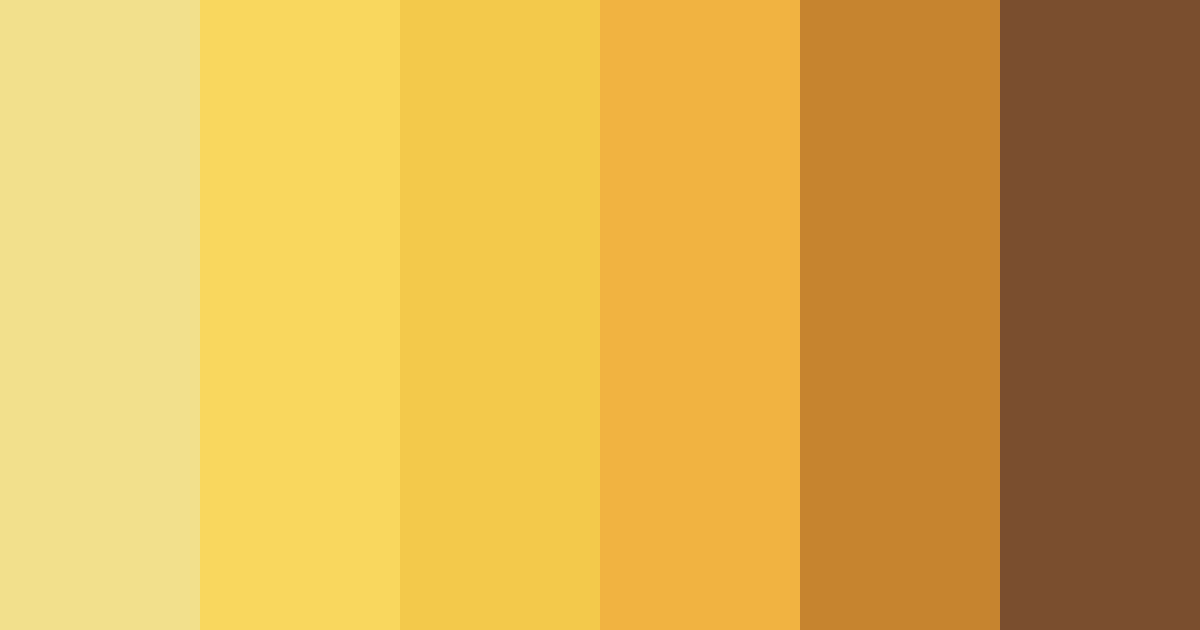 Download golden twilight color palette PNG image (landscape)