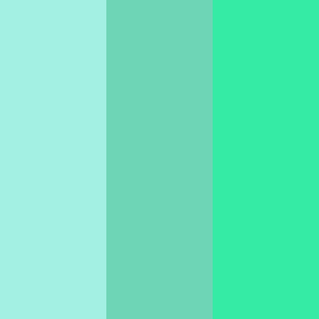 Download tropical oasis color palette PNG image (square)