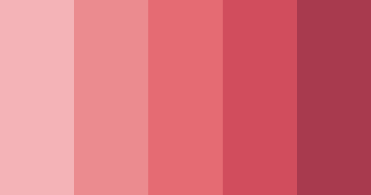 Download blushing cherry blossom color palette PNG image (landscape)