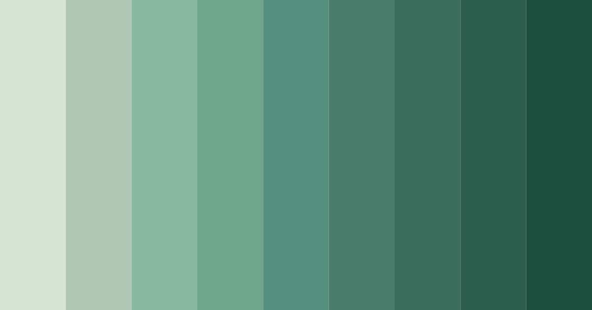 Download sage serenity color palette PNG image (landscape)