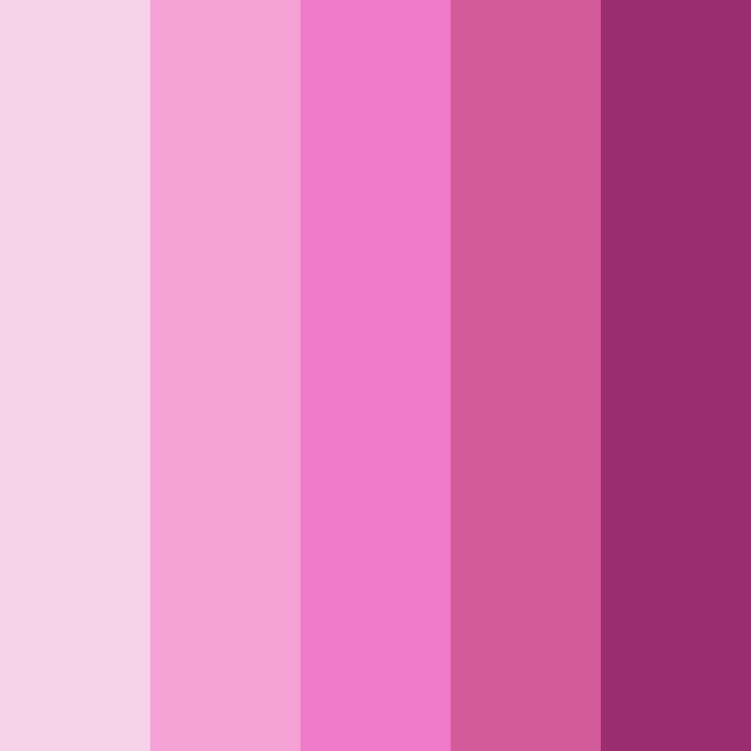 Download pink magic color palette PNG image (square)