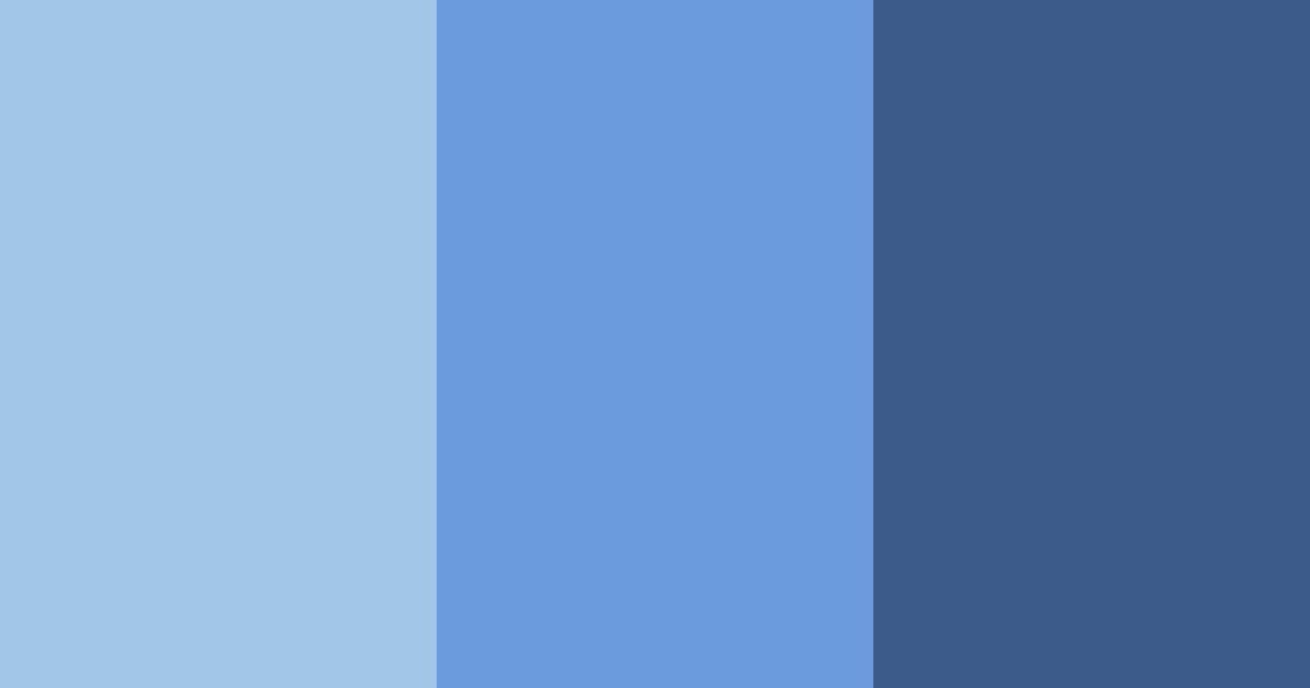 Download cool blue color palette PNG image (landscape)