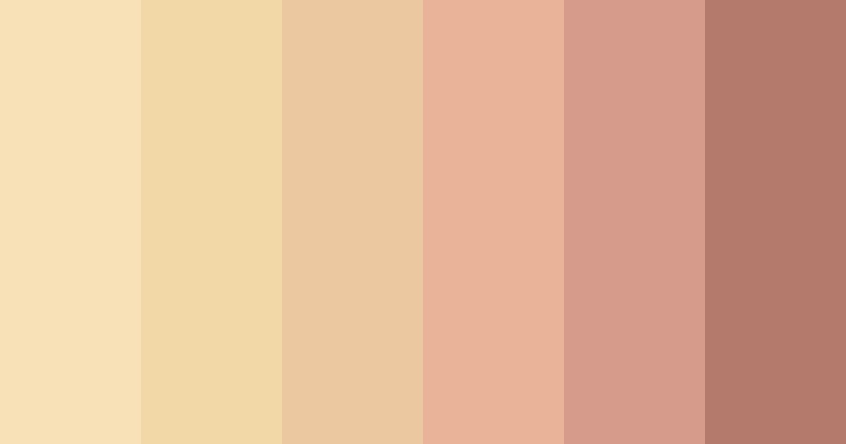 Download vanilla dreamscape color palette PNG image (landscape)
