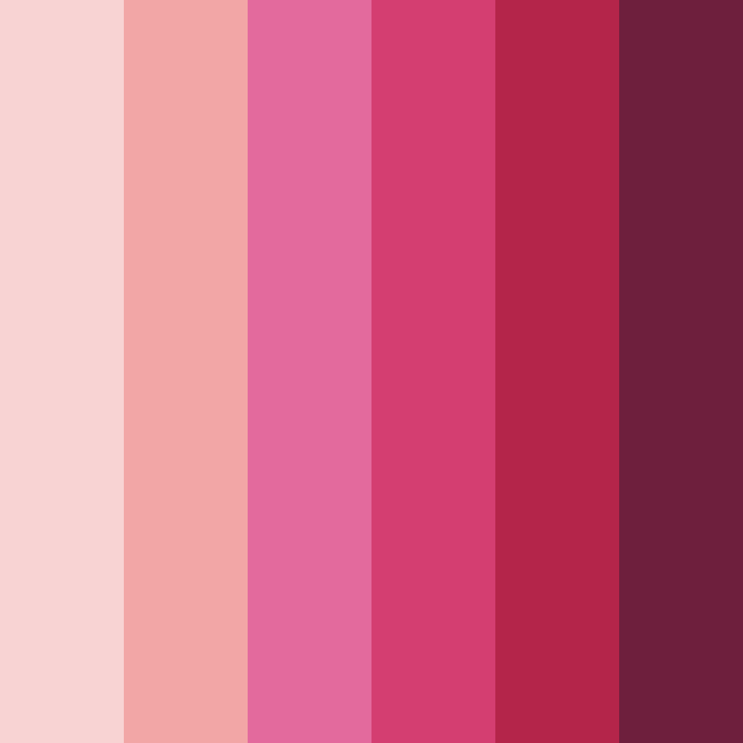 Download strawberry delight color palette PNG image (square)