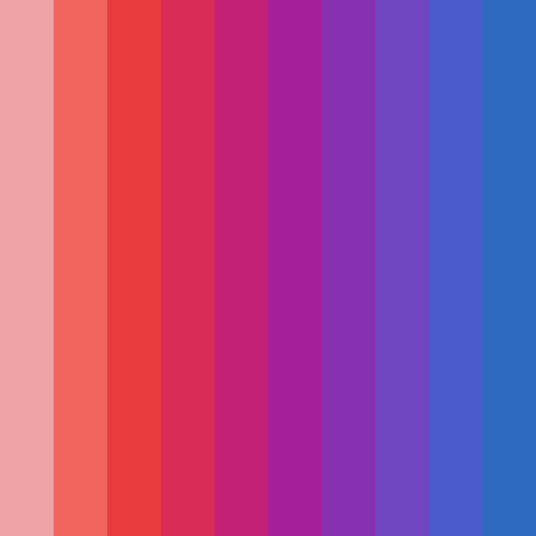 Download crimson blue color palette PNG image (square)