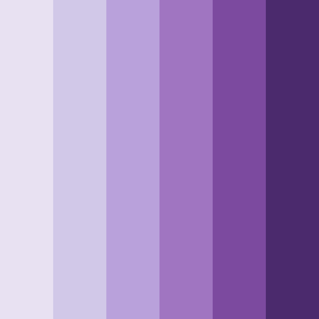 Download lavender dreams color palette PNG image (square)