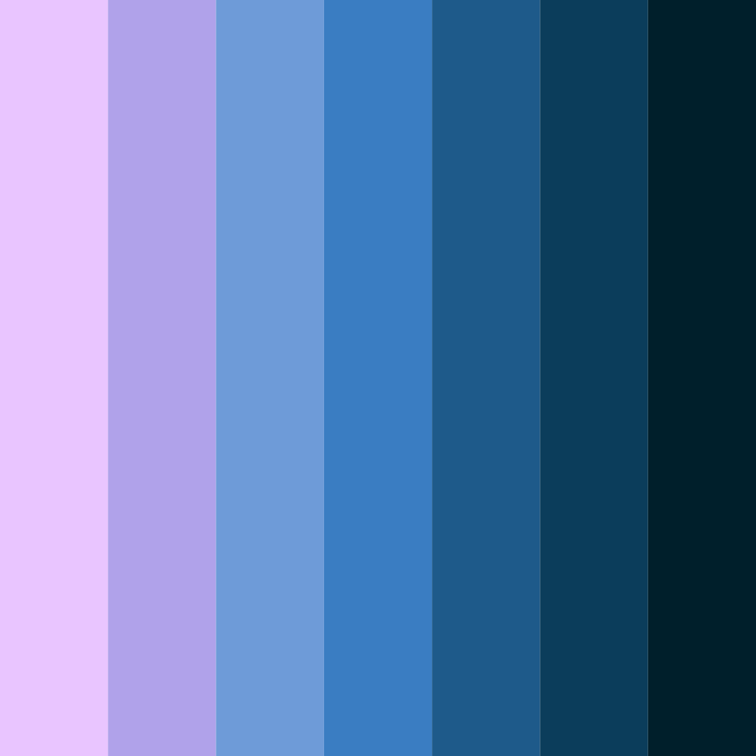 Download celestial dreams color palette PNG image (square)