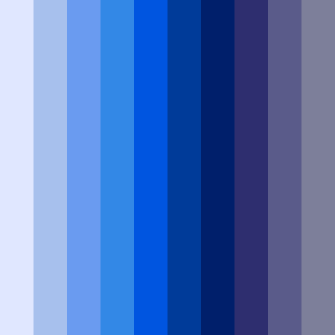 Download cosmic drift color palette PNG image (square)