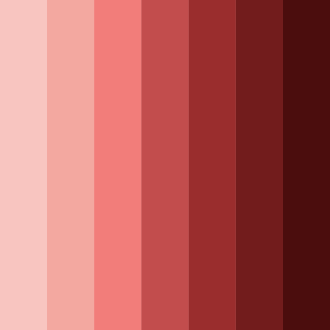 Download shades of red alga color palette PNG image (square)