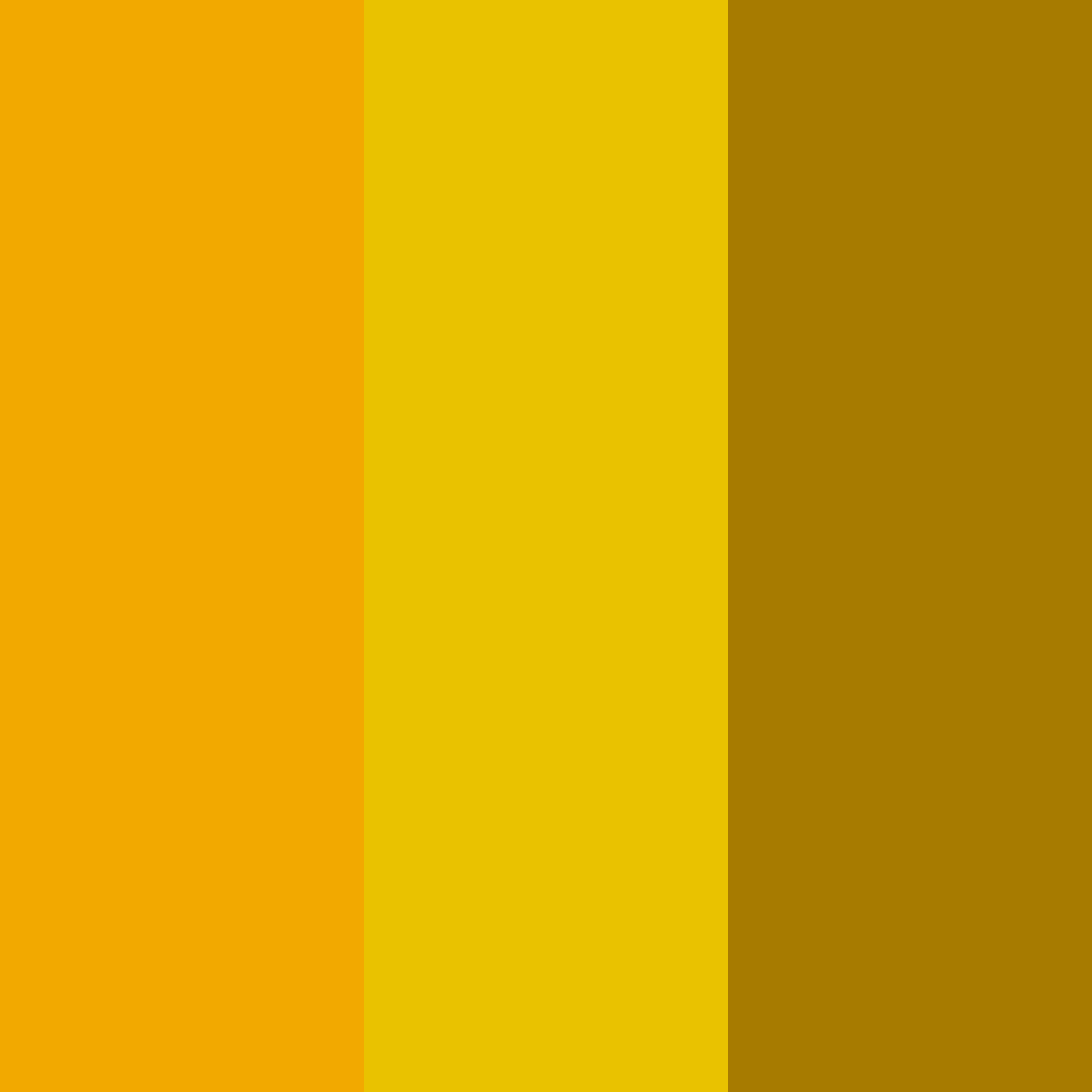 Download golden creative color palette PNG image (square)