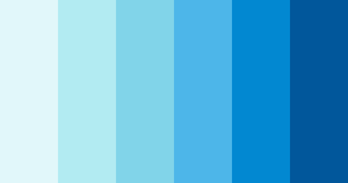 Download aqua dreamscape color palette PNG image (landscape)