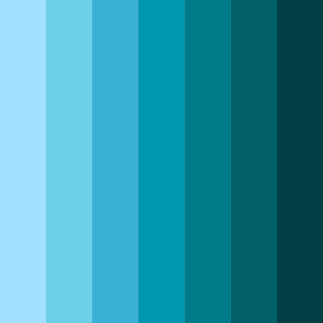 Download blue world color palette PNG image (square)