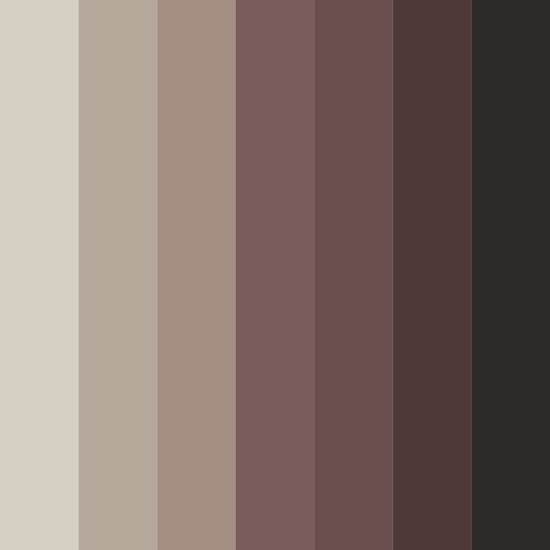 Download muted elegance color palette PNG image (square)