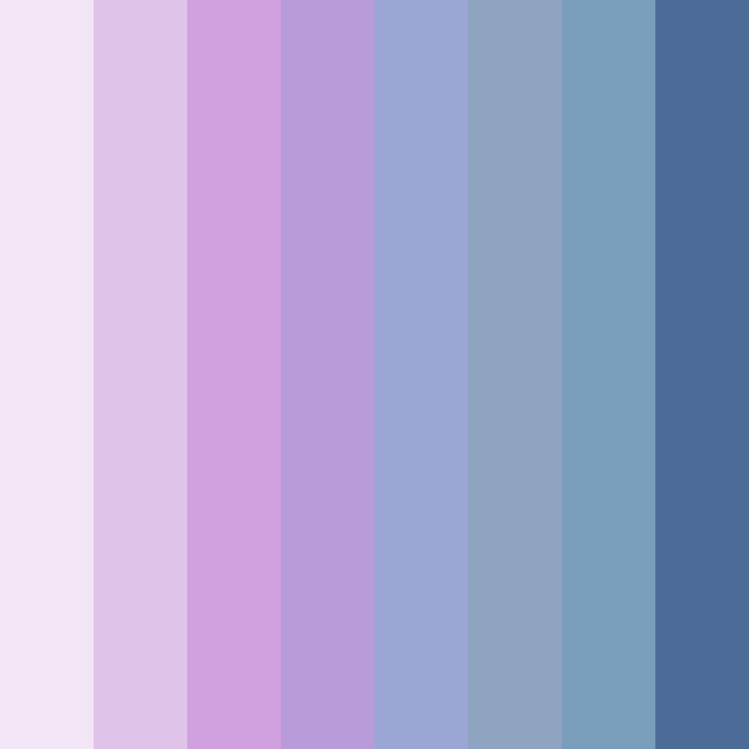 Download whispering wings color palette PNG image (square)