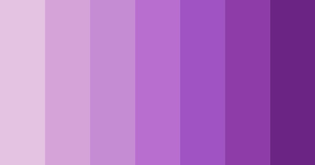 Download purple dreams color palette PNG image (landscape)