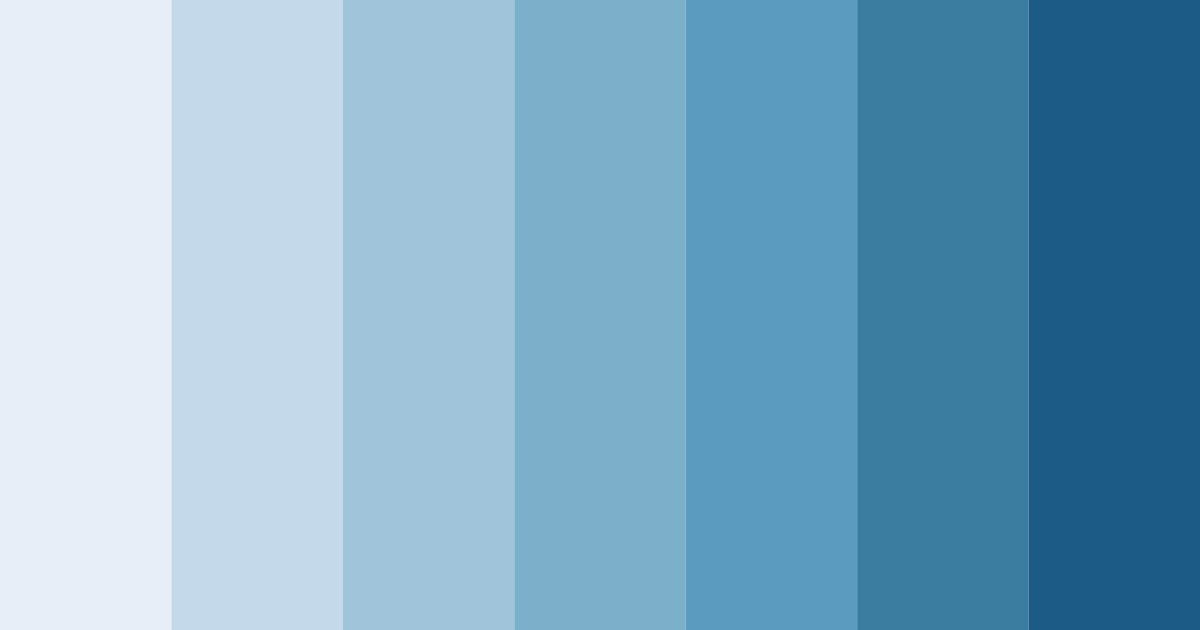 Download serene waters color palette PNG image (landscape)