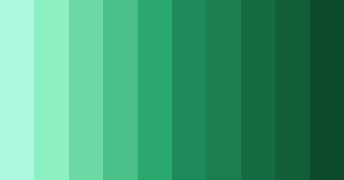 Download cyber green dream color palette PNG image (landscape)