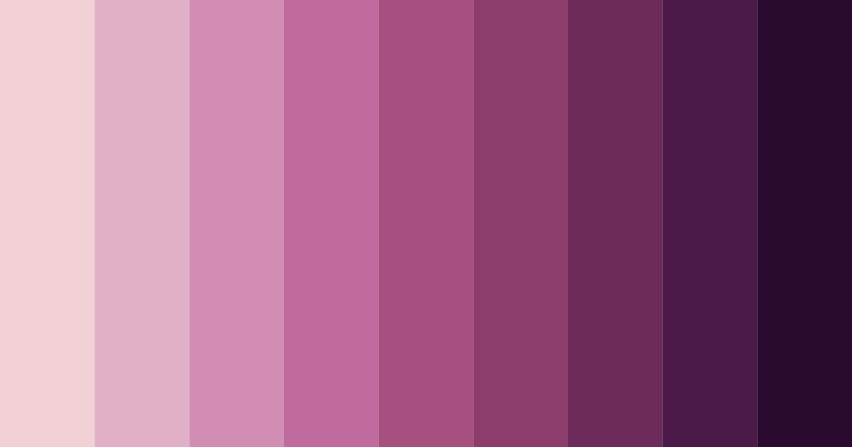 Download vintage mauve shades color palette PNG image (landscape)