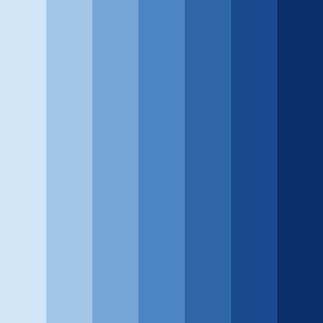 Download azure dreams color palette PNG image (square)