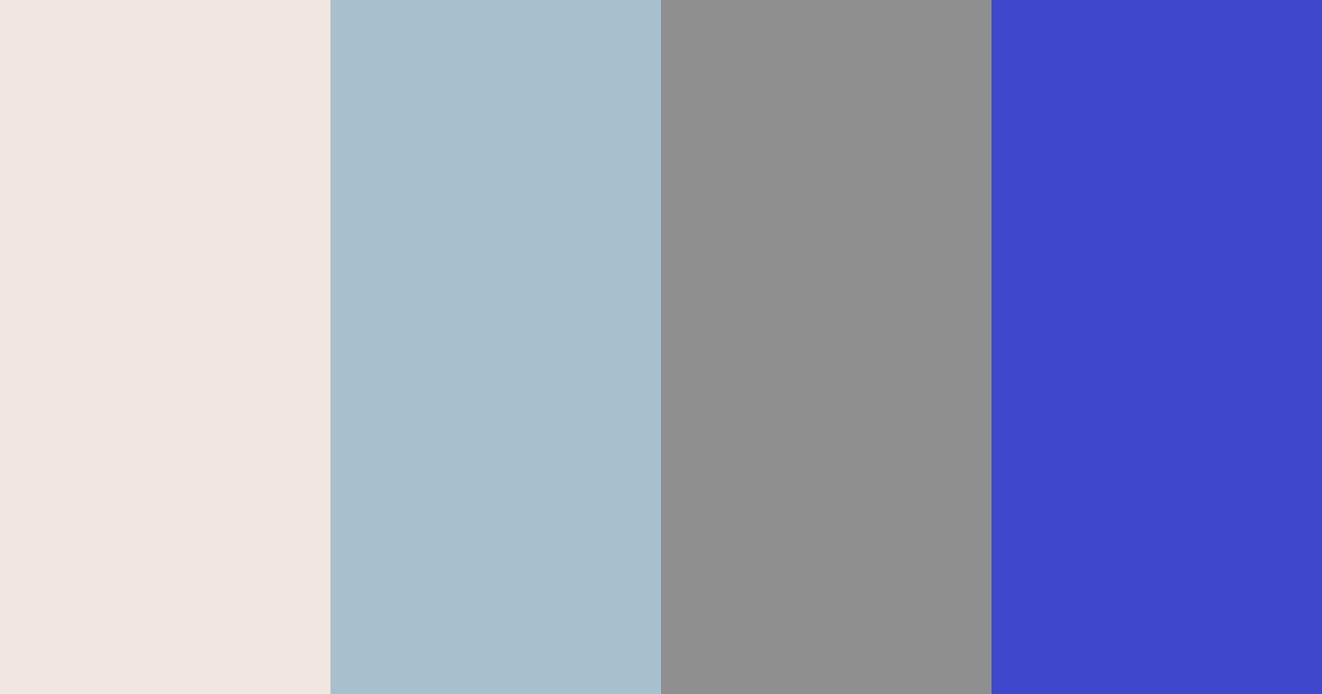 Download pastel blue gray color palette PNG image (landscape)