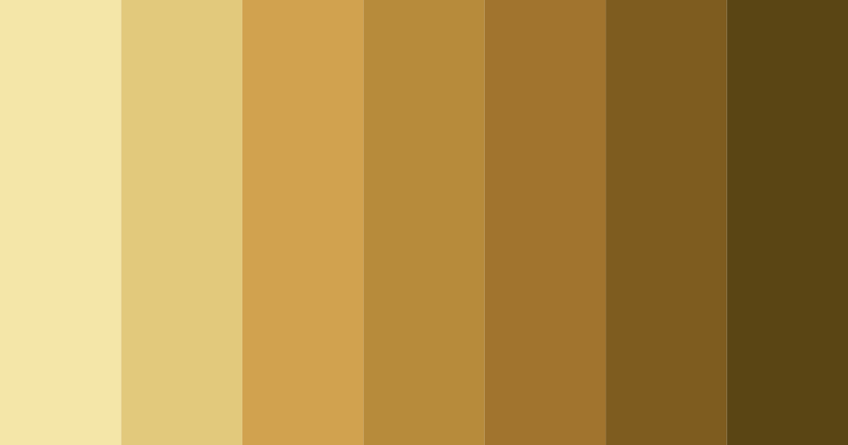 Download golden harvest dream color palette PNG image (landscape)