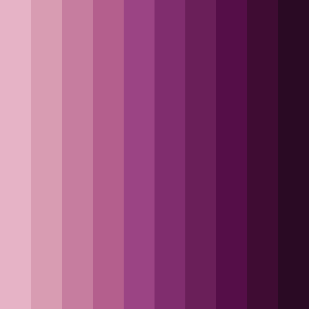 Download crimson twilight color palette PNG image (square)