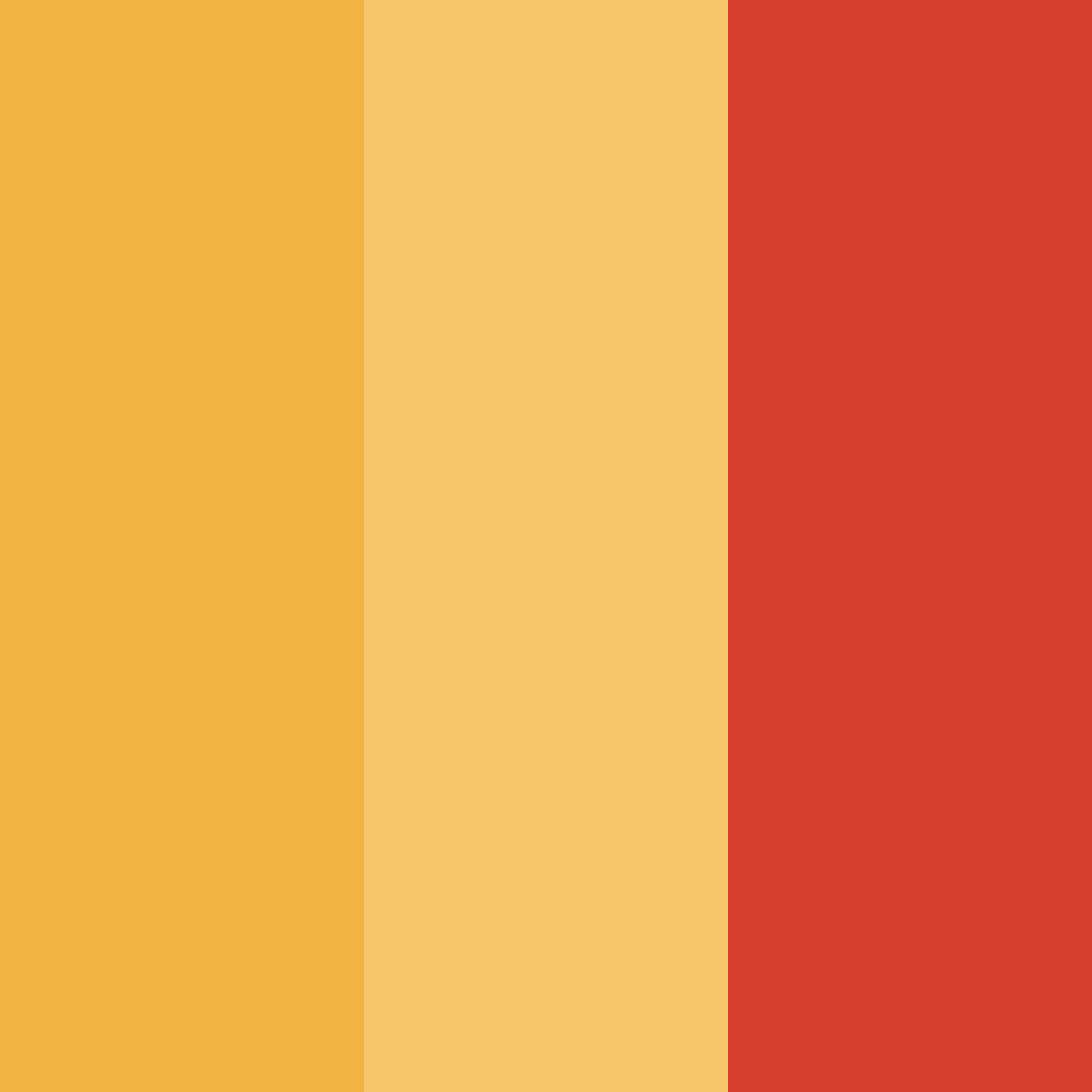 Download golden dusk color palette PNG image (square)