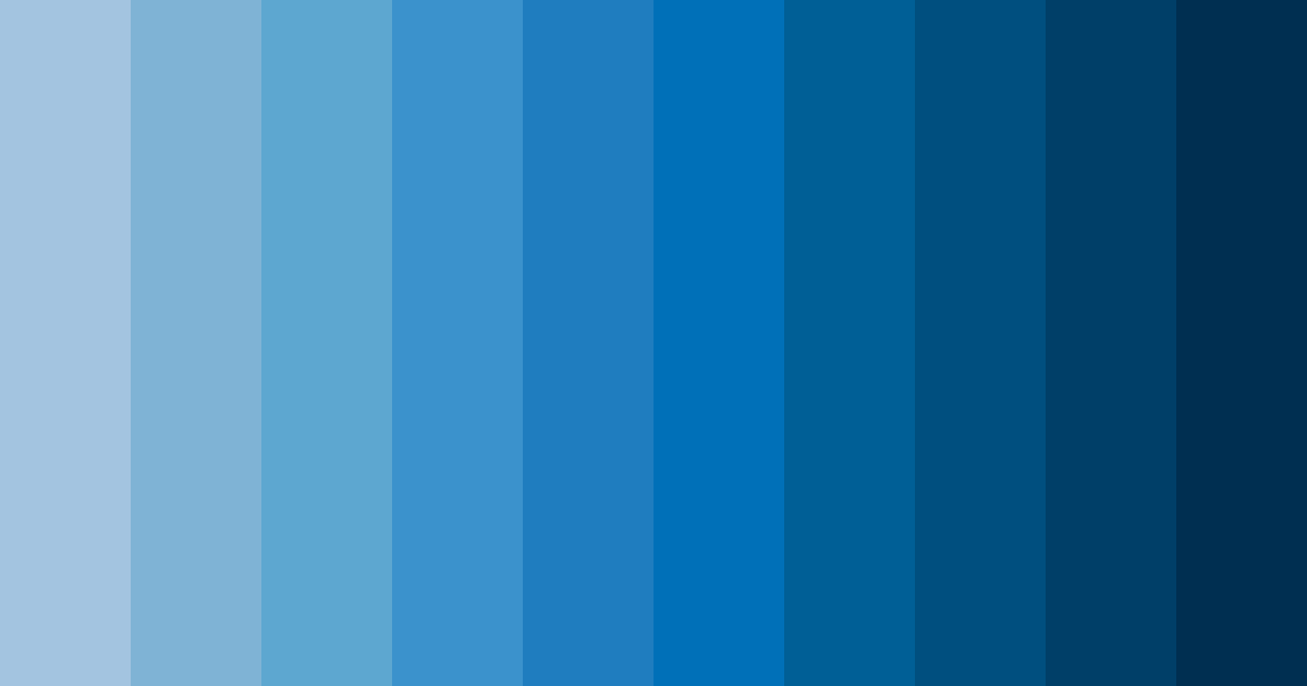 Download oceanic harmony color palette PNG image (landscape)
