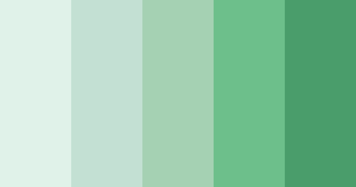 Download matcha bliss color palette PNG image (landscape)