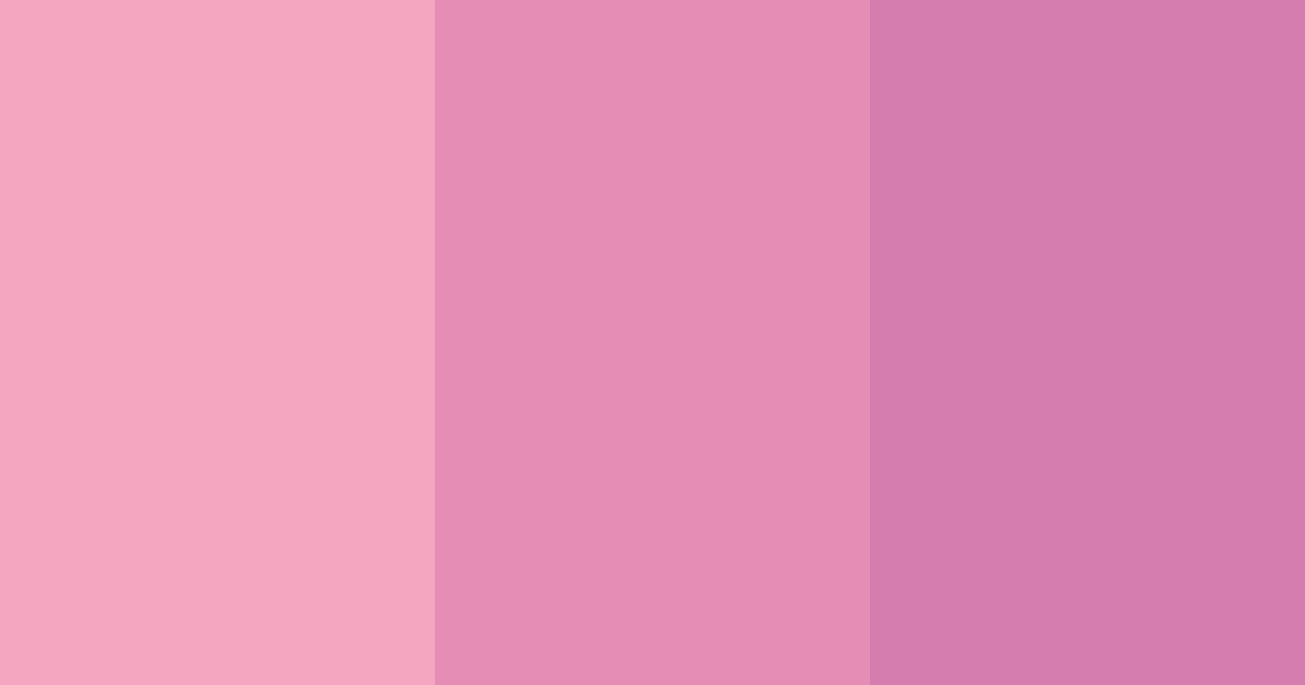 Download pink shades color palette PNG image (landscape)