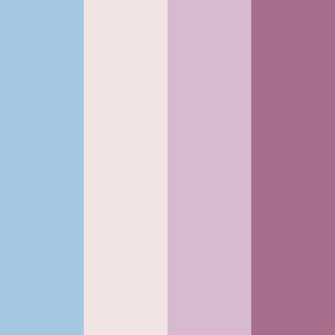 Download pink bed color palette PNG image (square)