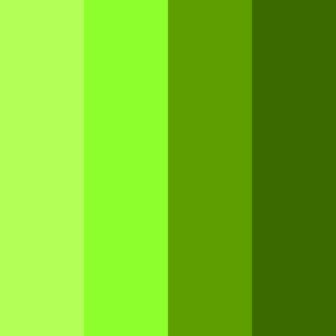Download neon verdant burst color palette PNG image (square)