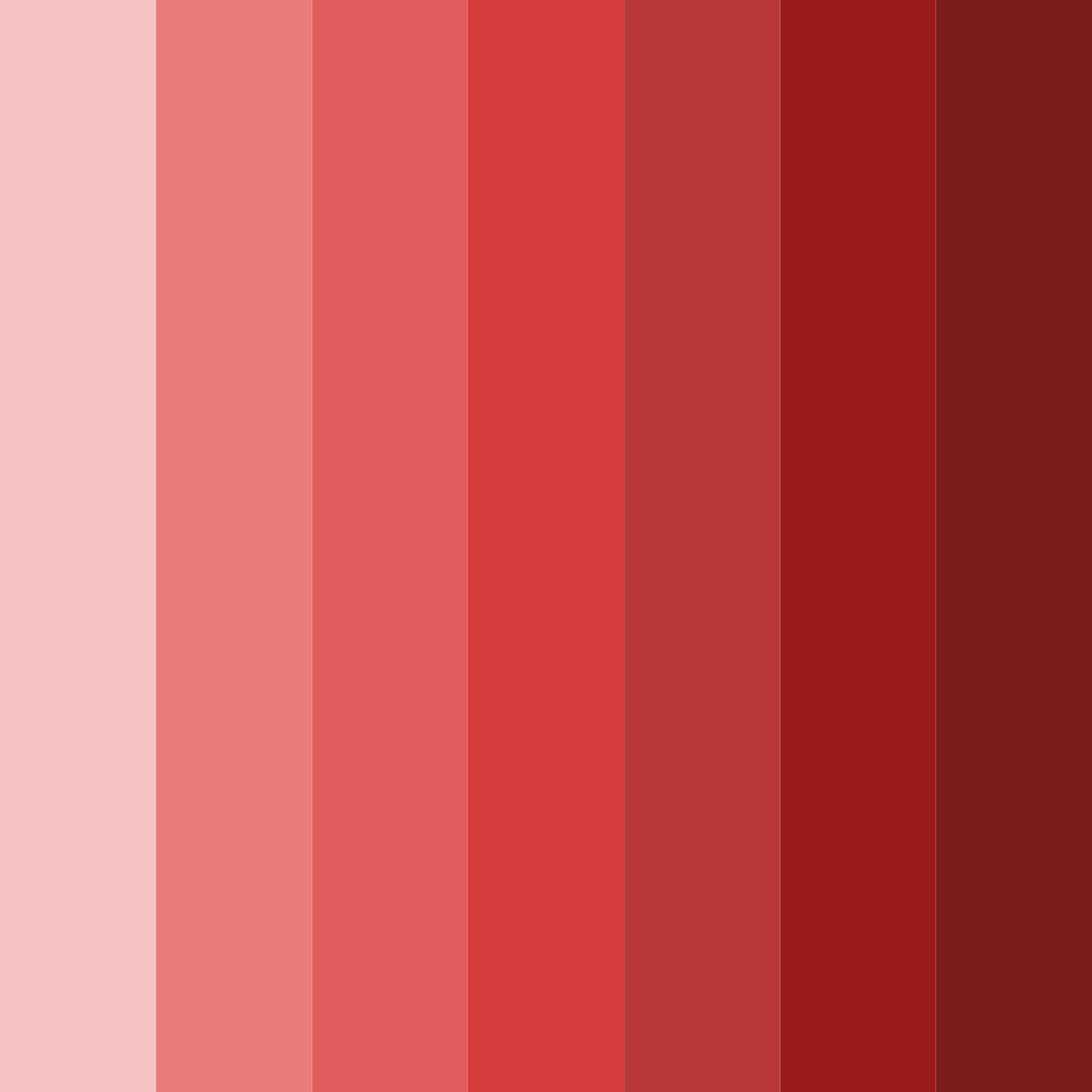 Download crimson ember color palette PNG image (square)