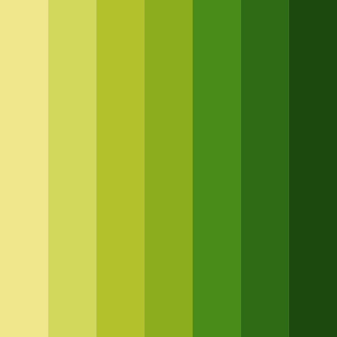 Download lush meadow harmony color palette PNG image (square)